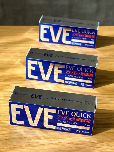 EVE 이브퀵 (40정) 진통제 - 3개 세트
