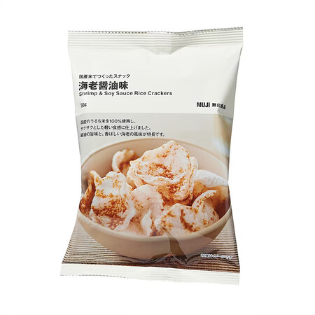 국산쌀 스낵 에비쇼유 아지 (30g)